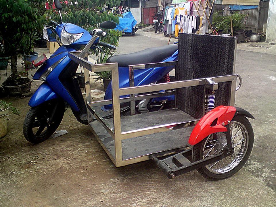 Terjual jasa modifikasi  motor  untuk orang  cacat  Difable 