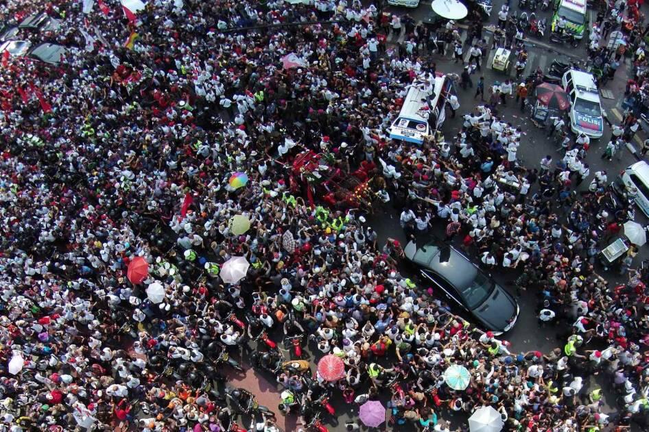 FOTO: Sejarah Baru! Syukuran Rakyat Menyambut Presiden Jokowi