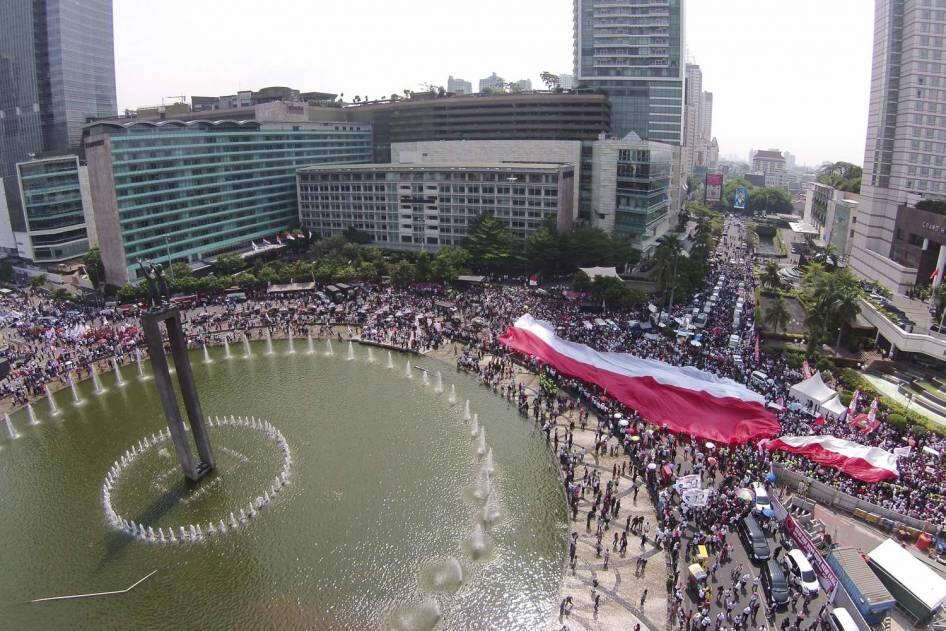 FOTO: Sejarah Baru! Syukuran Rakyat Menyambut Presiden Jokowi