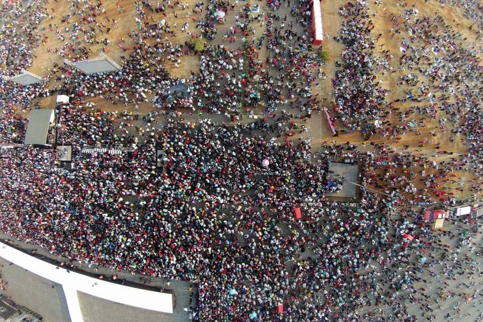 FOTO: Sejarah Baru! Syukuran Rakyat Menyambut Presiden Jokowi