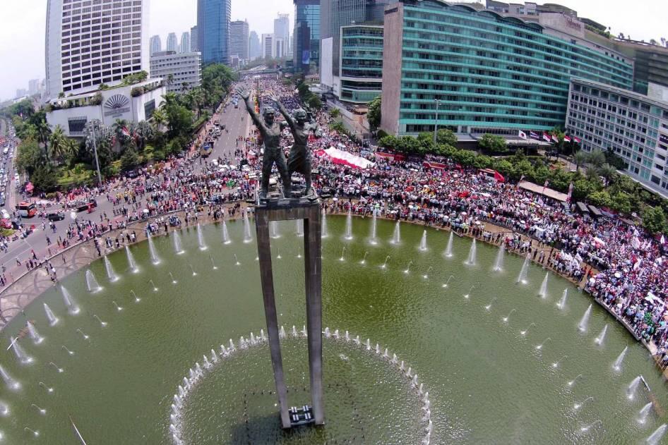 FOTO: Sejarah Baru! Syukuran Rakyat Menyambut Presiden Jokowi