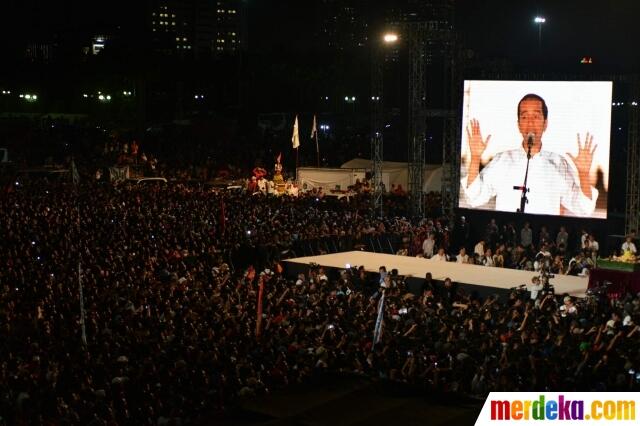 FOTO: Sejarah Baru! Syukuran Rakyat Menyambut Presiden Jokowi