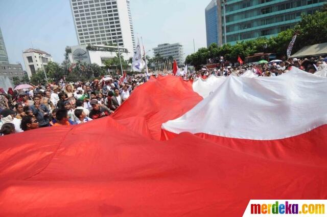 FOTO: Sejarah Baru! Syukuran Rakyat Menyambut Presiden Jokowi