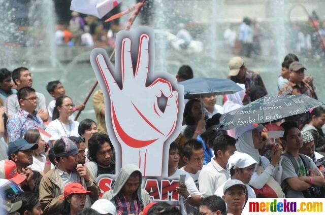 FOTO: Sejarah Baru! Syukuran Rakyat Menyambut Presiden Jokowi