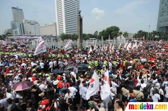 FOTO: Sejarah Baru! Syukuran Rakyat Menyambut Presiden Jokowi