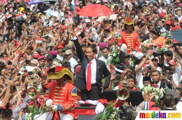 FOTO: Sejarah Baru! Syukuran Rakyat Menyambut Presiden Jokowi