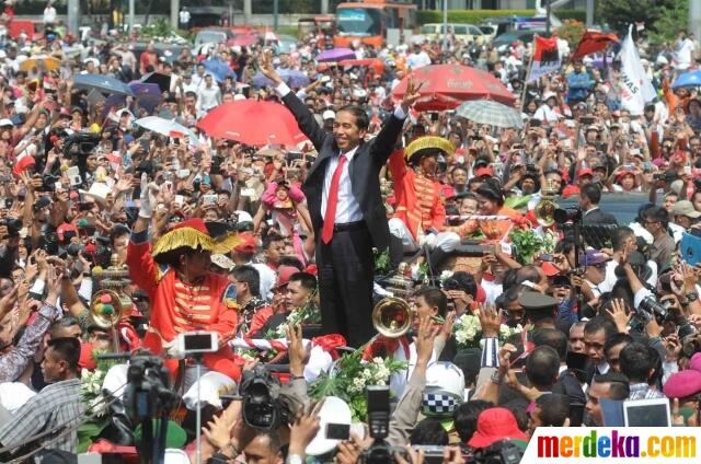 FOTO: Sejarah Baru! Syukuran Rakyat Menyambut Presiden Jokowi