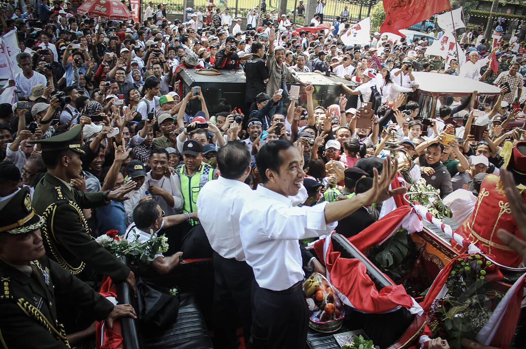 FOTO: Sejarah Baru! Syukuran Rakyat Menyambut Presiden Jokowi