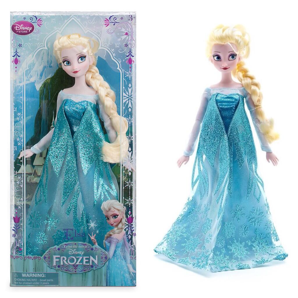 Terjual Boneka  Disney Frozen  Elsa Classic Doll Barbie 