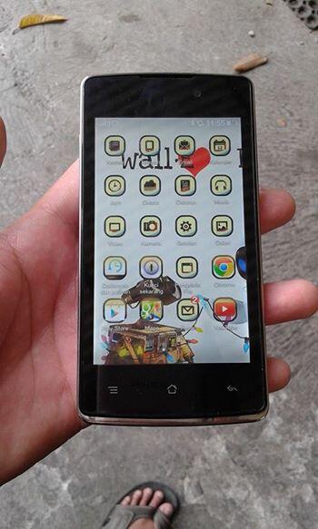 OPPO JOY R1001 White Like new 2 minggu pakai Cod semarang kota