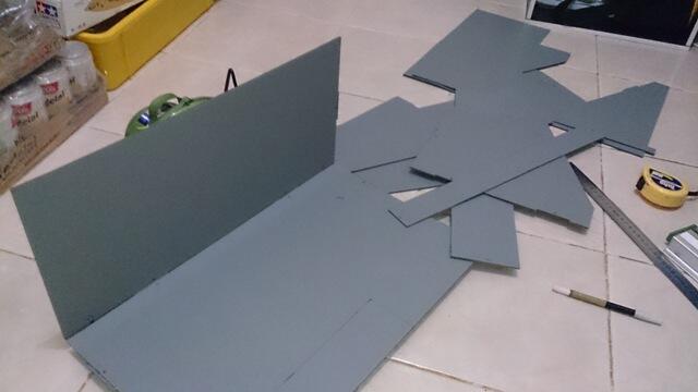 Home Made Spray Booth Model Kit