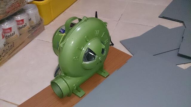Home Made Spray Booth Model Kit