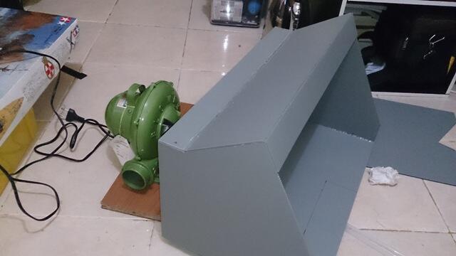 Home Made Spray Booth Model Kit