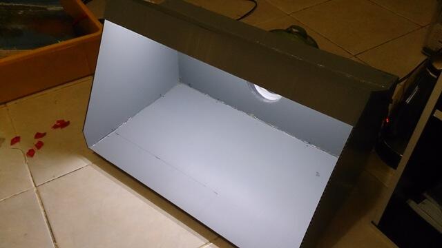 Home Made Spray Booth Model Kit
