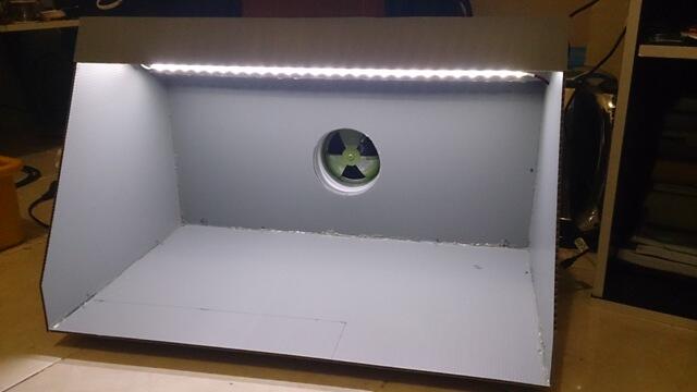 Home Made Spray Booth Model Kit