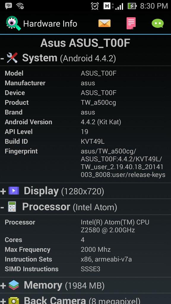 Asus Zenfone 5 Baru 25 Hari