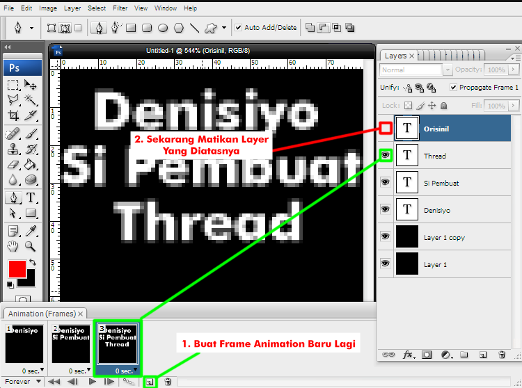 Tutorial Belajar Bikin Animasi Text Untuk DP BBM Yuk Gan!!! ( HOT kreatifity )