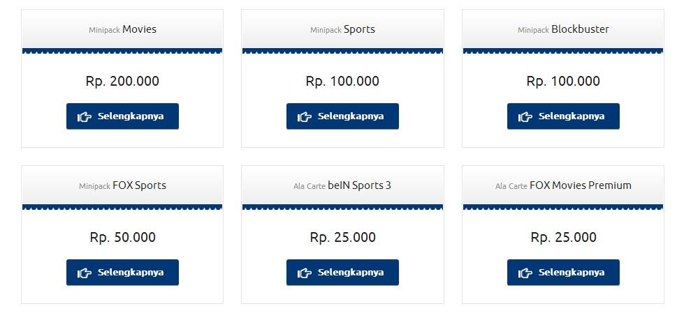 Transvision Murah meriah 199rb aja free upgrade