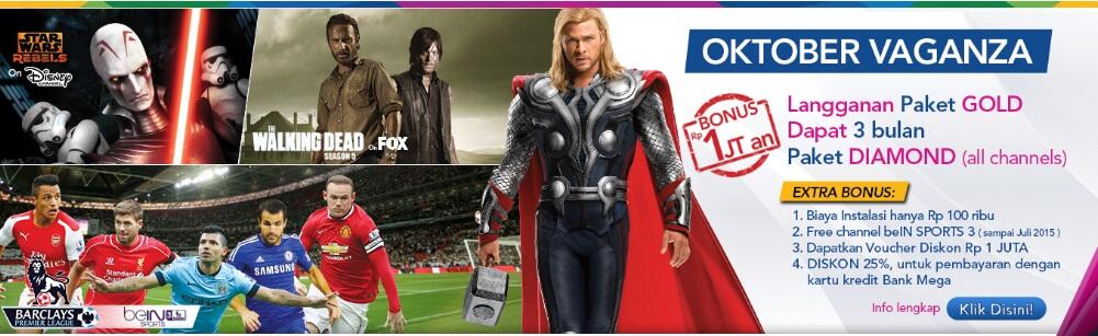 Transvision Murah meriah 199rb aja free upgrade