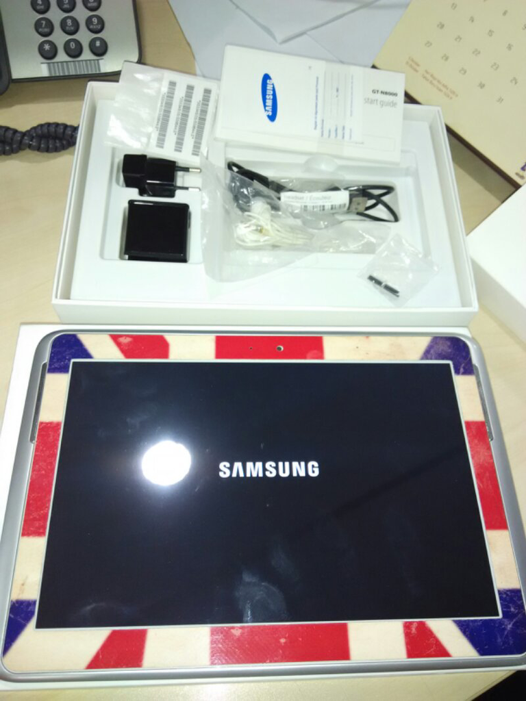Samsung Galaxy Note 10.1 GT-N8000 16GB ERROR