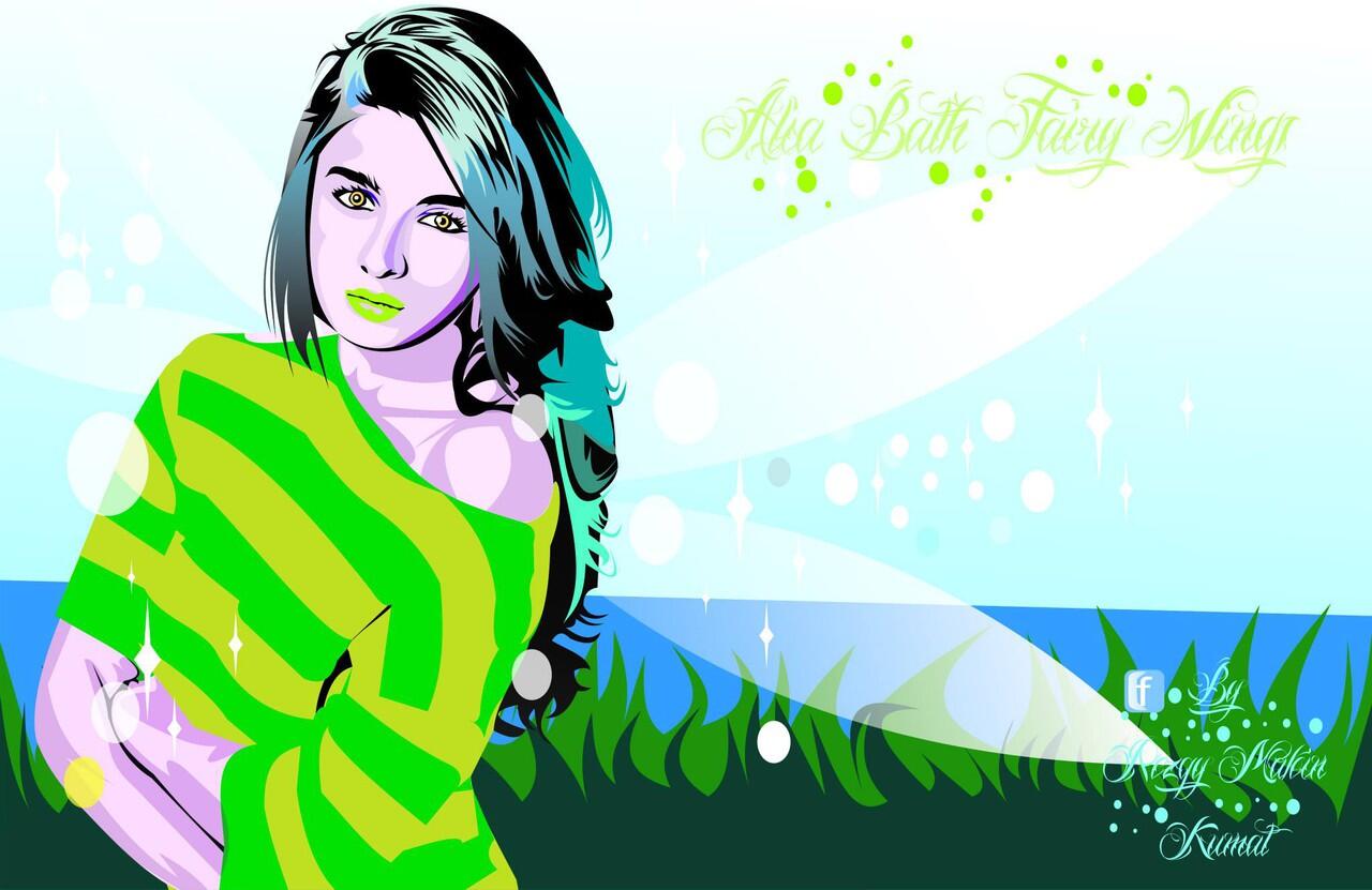 Galeri Hasil Belajar CorelDraw Selama Setahun