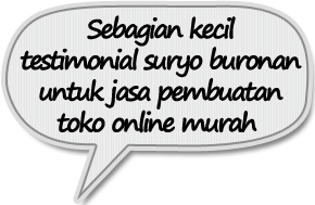 Jasa Toko Online Murah