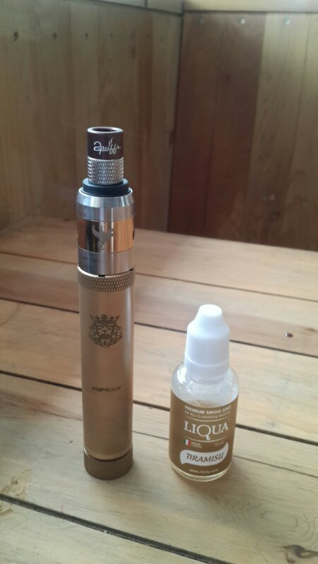 Vape sell mechanical mods King brass V2 #Improof Bandung murah