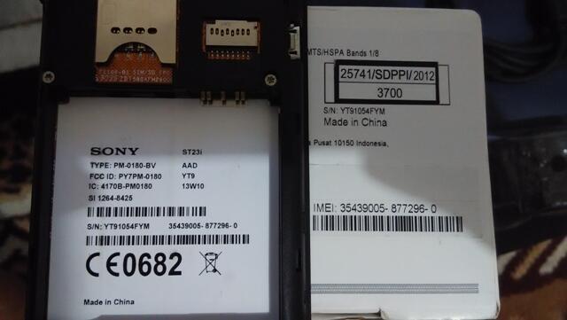 SONY XPERIA MIRO