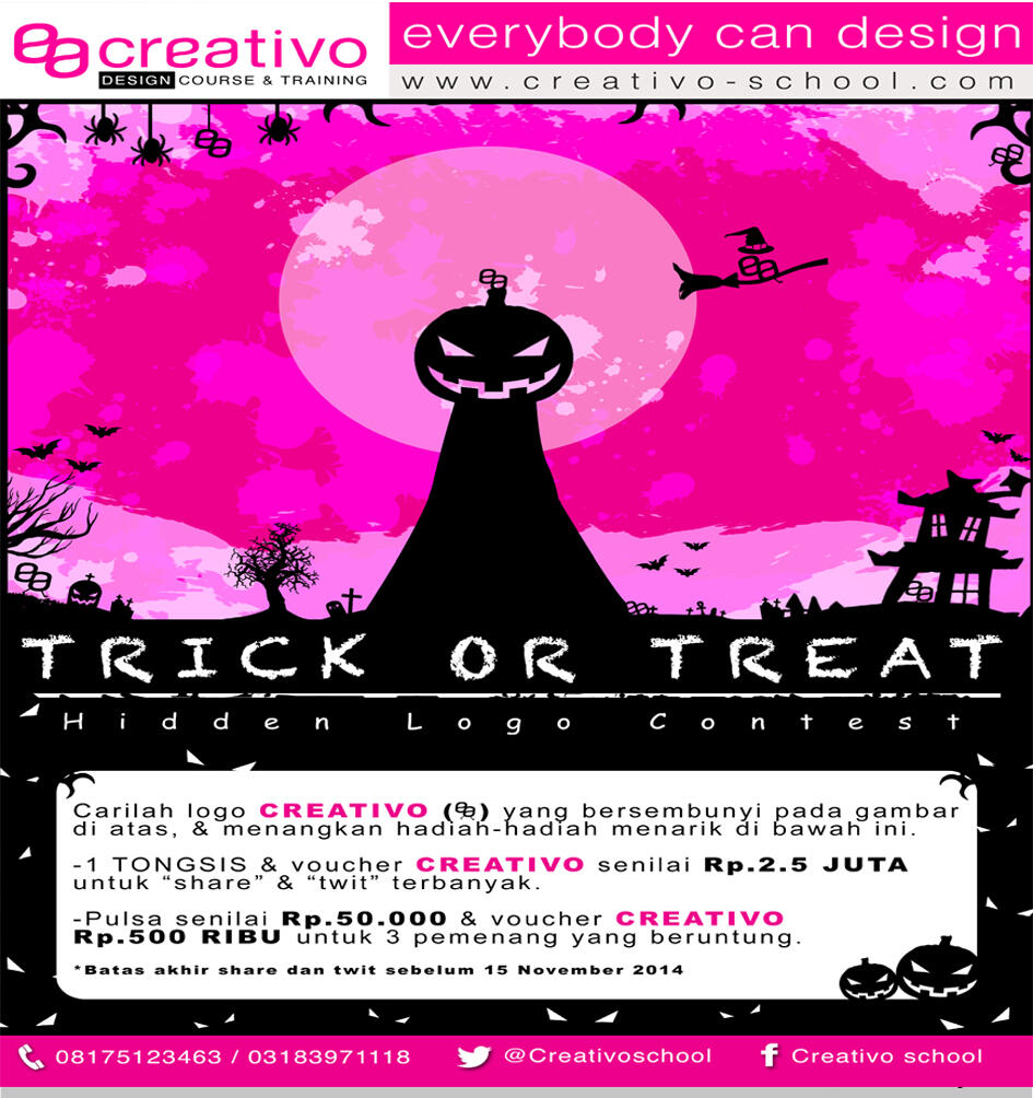 Trick Or Treat Hidden Logo Contest!