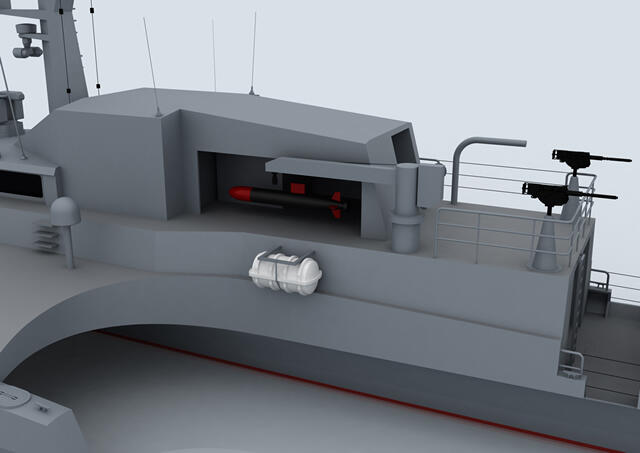 CMN Perkenalkan OCEAN EAGLE 43 Mine Hunter - Trimaran Vessel