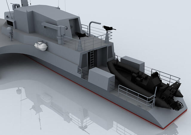 CMN Perkenalkan OCEAN EAGLE 43 Mine Hunter - Trimaran Vessel