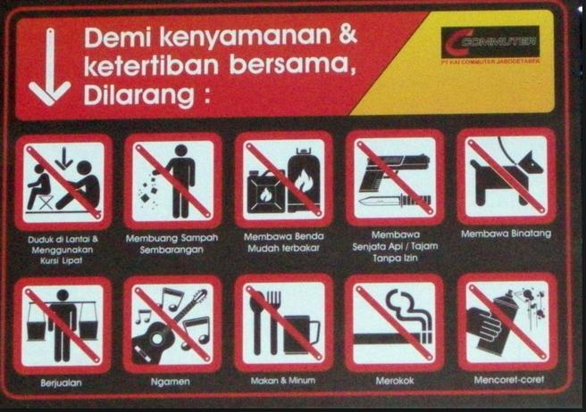 Beberapa Saran bagi Pengguna Angkutan Umum (Khususnya:Commuter Line)