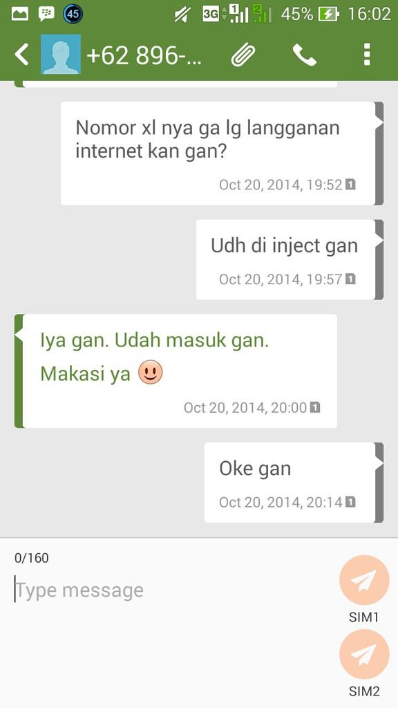Inject/Tembak Paket Internet XL, INDOSAT, Telkomsel, Axis Bandung Murah