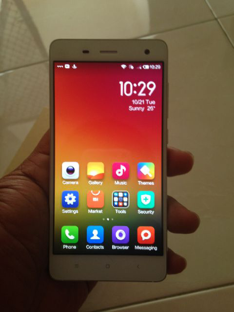 xiao mi 4 BNOB fresh baru sampe indo