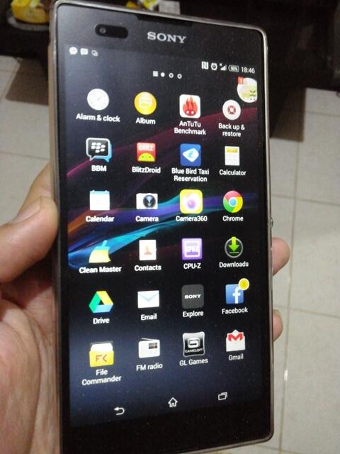 ## SONY XPERIA T2 ULTRA SINGLE SIM 6 Inch like new, fullset, garansi s.d. Agt 2015 ##