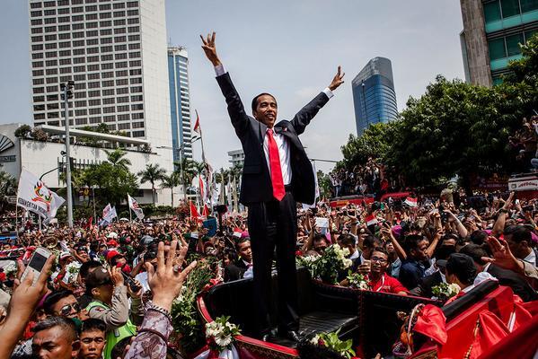 FOTO-FOTO AMAZING : Merinding, Inilah Presiden Yang Dicintai Rakyatnya 