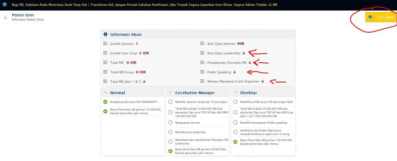 ★★ IMI-Comunity ★★ hanya 1kaki, PASTI SPILLOVER+RCB | 33%/bln | NO-Paus | Lock Posisi