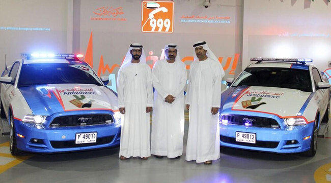 FORD MUSTANG &amp; LOTUS EVORA JADI AMBULANCE DI DUBAI GAN !!