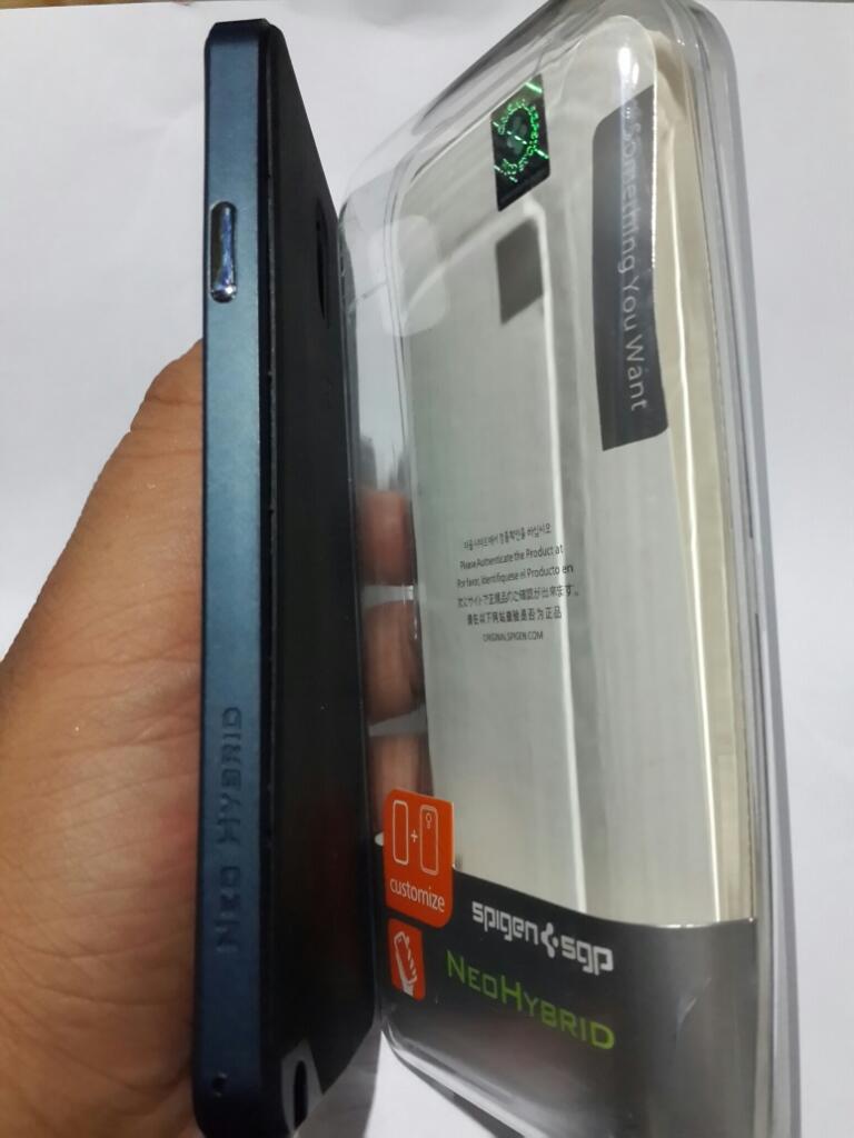 SPIGEN SGP NEO HYBRID SLIM TOUGH ARMOR GALAXY S4 S5 NOTE 3 NOTE 4 SOFTCASE/HARDCASE
