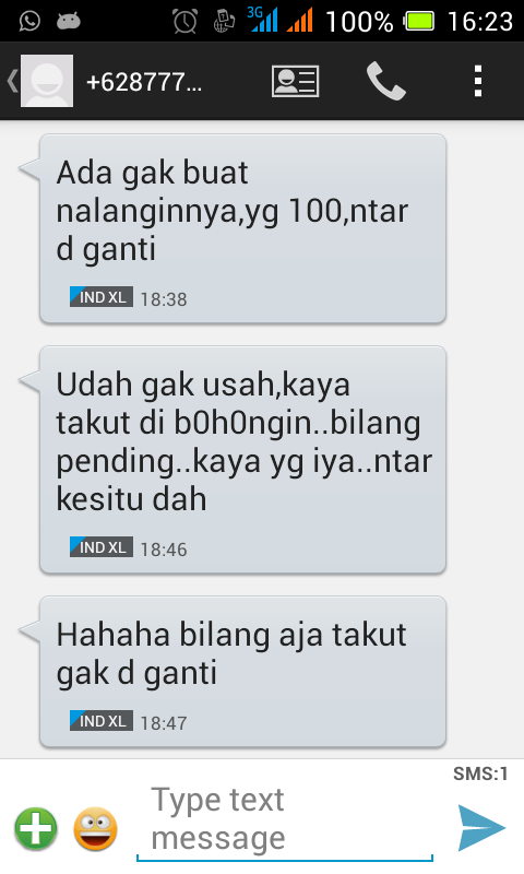 udah ga jaman mama minta pulsa