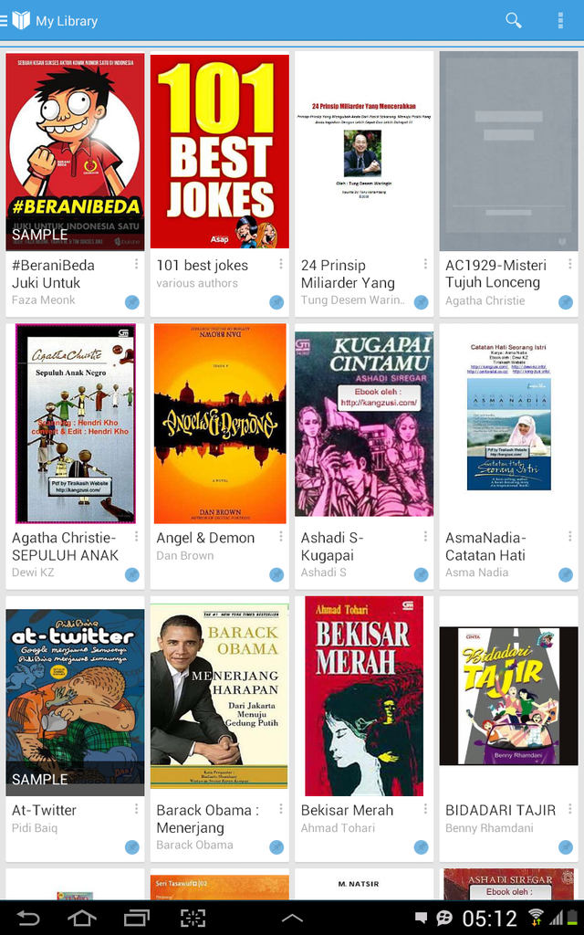 Tips Baca Buku dari Android