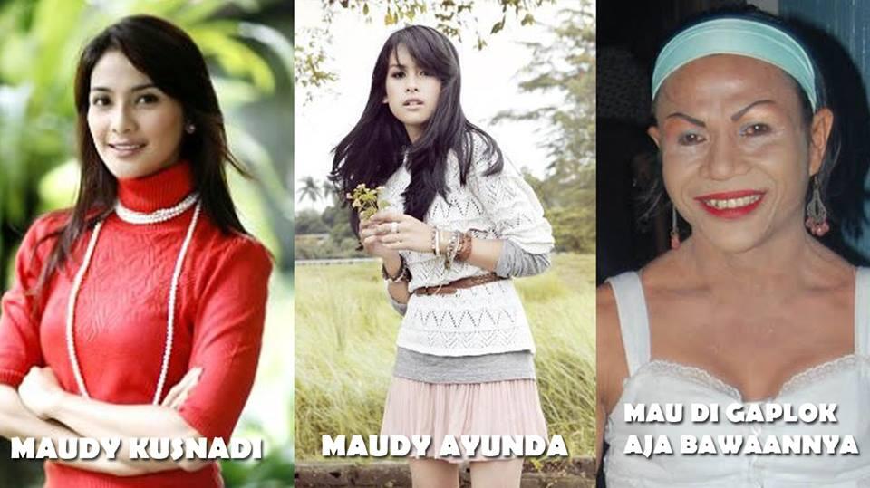 Gan Ternyata Maudy Ayunda punya saudara kembar loh! (BB+16)