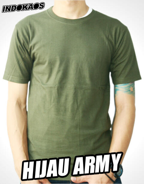 Gambar Baju  Polos  Warna Hijau  Army gambar hd pilihan