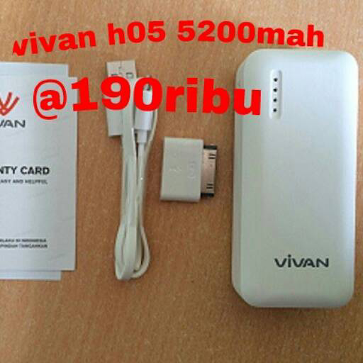Powerbank Vivan ori bergaransi harga termurah gan!!!!!!