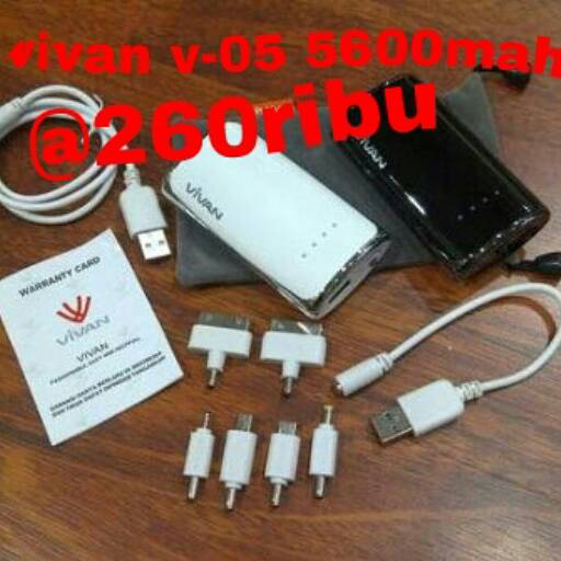 Powerbank Vivan ori bergaransi harga termurah gan!!!!!!