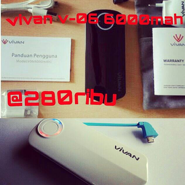 Powerbank Vivan ori bergaransi harga termurah gan!!!!!!