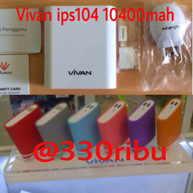Powerbank Vivan ori bergaransi harga termurah gan!!!!!!