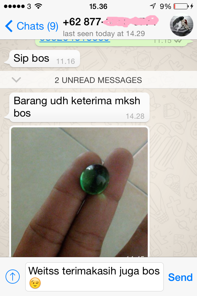 Batu Cincin Natural Murah: Kalimaya, Biduri Bulan, Safir, Zamrud, Opal, Ruby