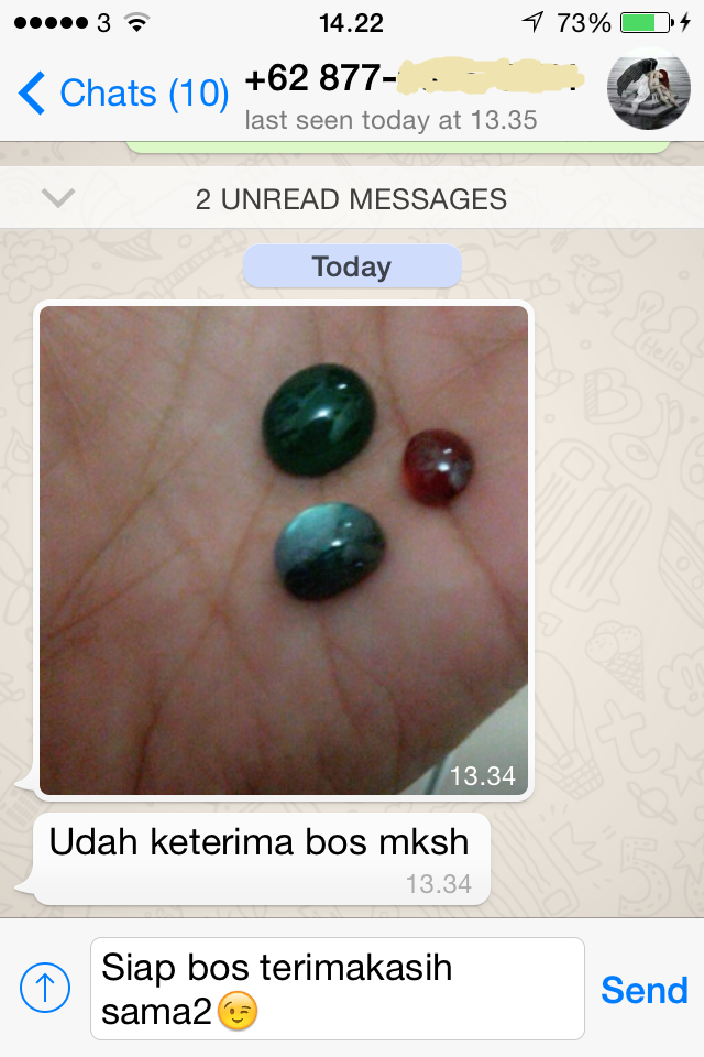Batu Cincin Natural Murah: Kalimaya, Biduri Bulan, Safir, Zamrud, Opal, Ruby