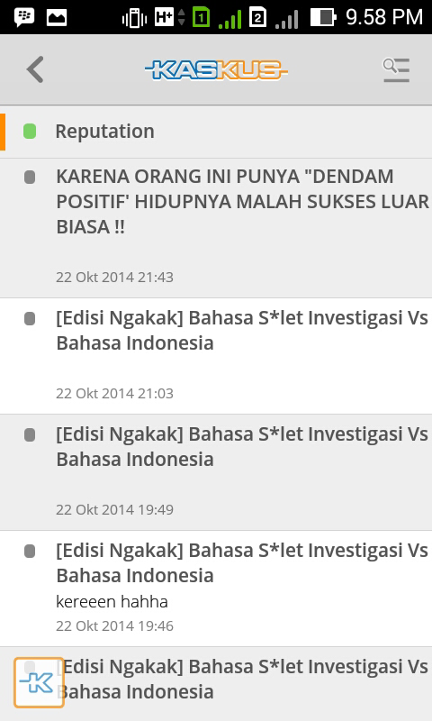 &#91;Edisi Ngakak&#93; Bahasa S*let Investigasi Vs Bahasa Indonesia